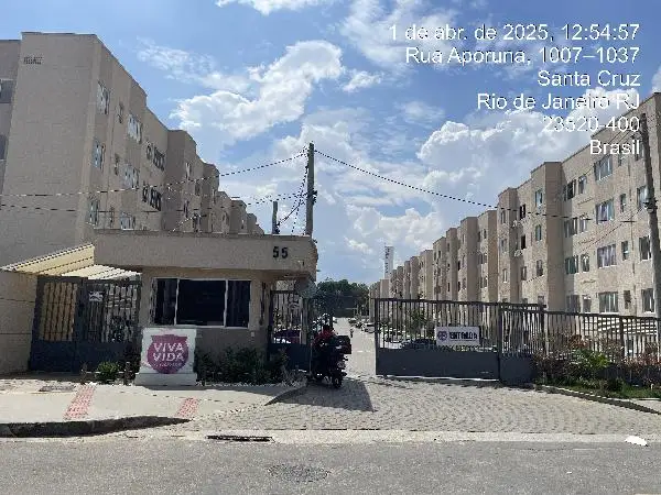Imóvel em leilão - RUA APORUNA, N. 55, Apto 209, BL 04, SANTA CRUZ, RIO DE JANEIRO, RJ