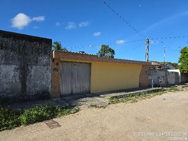 Imóvel em leilão - RUA EDVALDO JORGE LOPES DA SILVA ( ANT RUA PROJETA, N. 110, LT 04 QD 13B, TIBIRI, SANTA RITA, PB