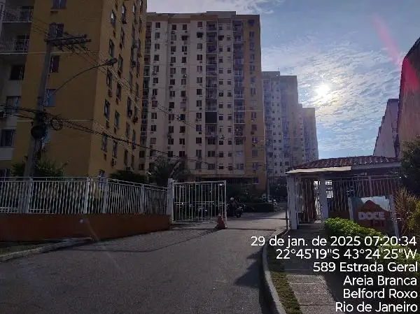 Imóvel em leilão - RUA CAROLINA FERREIRA, N. 192, Apto 403, BL 03, LT C, AREIA BRANCA, BELFORD ROXO, RJ