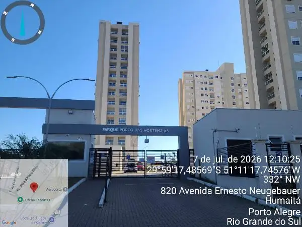 Imóvel em leilão - AVENIDA ERNESTO NEUGEBAUER, N. 820, Apto 101, TORRE 3, HUMAITA, PORTO ALEGRE, RS