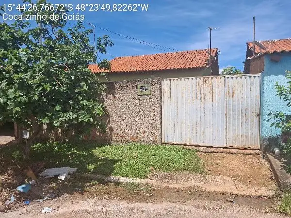 Imóvel em leilão - RUA 12, N. SN, QD 12, LT 46, ITAMAR NOBREGA II, COCALZINHO DE GOIAS, GO