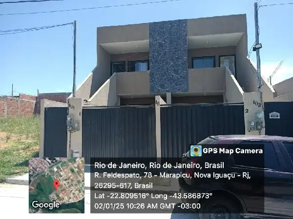 Imóvel em leilão - RUA BASALTO, N. 16, CS 02, MARAPICU, NOVA IGUACU, RJ