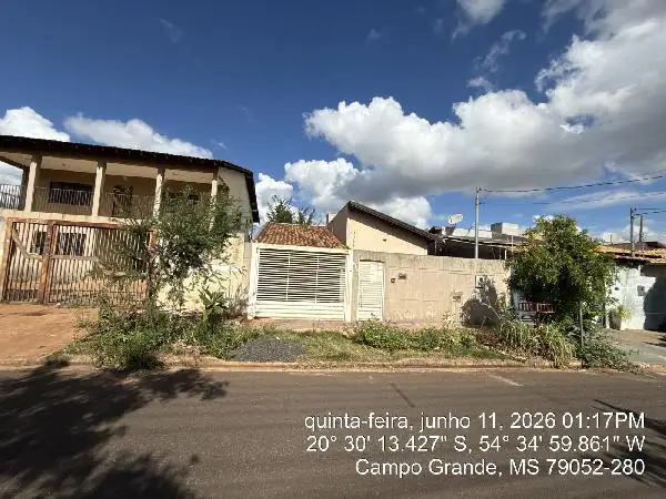 Imóvel em leilão - RUA JOAO VIEIRA DE MENESES, N. 640, CASA 01  LOTE 49  QUADRA 19, PARQUE RESIDENCIAL RITA VIEIRA, CAMPO GRANDE, MS
