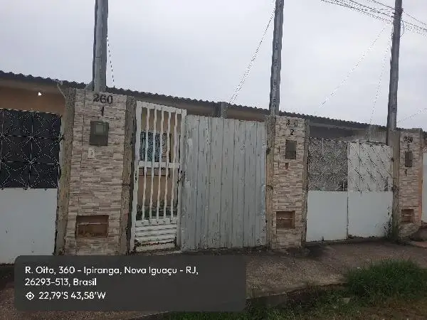 Casa em leilão em Nova Iguaçu