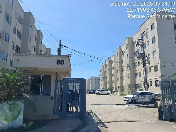 Imóvel em leilão - RUA SARGENTO GERALDO PEDRO DE SOUZA, N. 80, Apto 308, BL 03, SAO VICENTE, BELFORD ROXO, RJ