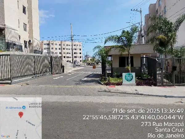 Imóvel em leilão - RUA MACAPA, N. 273, Apto 309, BL 02, SANTA CRUZ, RIO DE JANEIRO, RJ