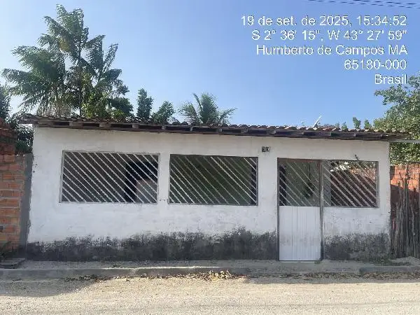 Imóvel em leilão - RUA 03, N. 10, LT 10 QD 08, CENTRO, HUMBERTO DE CAMPOS, MA