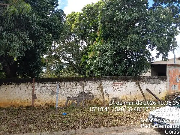 Imóvel em leilão - QUADRA 04 RUA 04, N. SN, LT 06, BELA VISTA, PADRE BERNARDO, GO