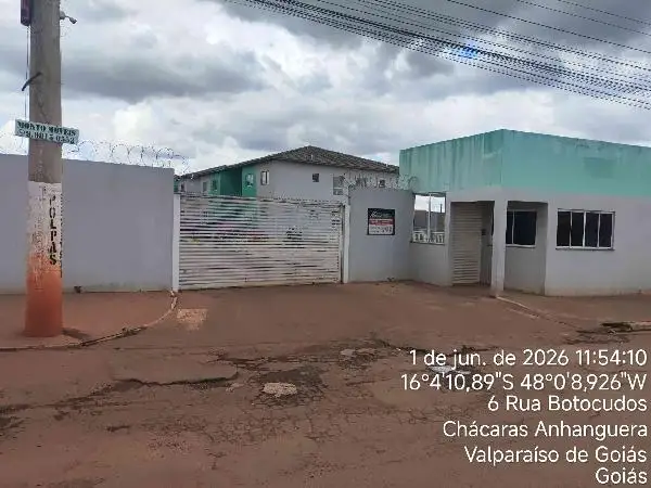 Imóvel em leilão - RUA BOTOCUDOS, N. SN, Apto 203, BL H 2 PAV CH 06 QD 26, CHACARAS ANHANGUERA, VALPARAISO DE GOIAS, GO