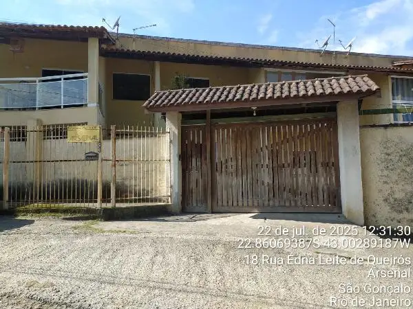 Imóvel em leilão - RUA EDNA LEITE DE QUEIROZ, N. 83, CS01, JOQUEI CLUBE, SAO GONCALO, RJ