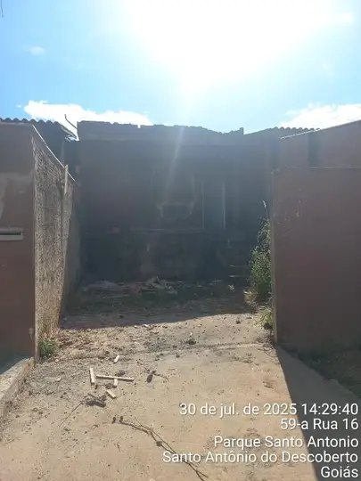 Imóvel em leilão - QUADRA 20 LOTE 60-A RUA 16, N. SN,, PARQUE SANTO ANTONIO, SANTO ANTONIO DO DESCOBERTO, GO
