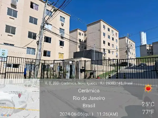 Imóvel em leilão - RUA B, N. 200, Apto 203, BL 08, CERAMICA, NOVA IGUACU, RJ