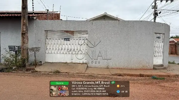 Casa em leilão em Várzea Grande
