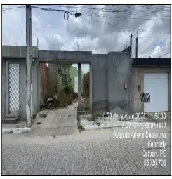 Imóvel em leilão - RUA PROJETADA 01, N. 299, QUADRA N LOTE 03, NINA LIBERATO, CARUARU, PE