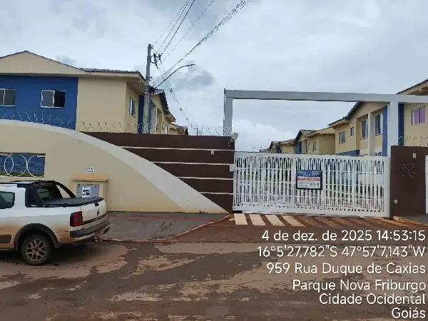 Imóvel em leilão - QUADRA QUADRA 1, N. SN, Apto 202, LT 16, BL 01, RUA RUY BARBOSA, MANSOES RECREIO MOSSORO, CIDADE OCIDENTAL, GO