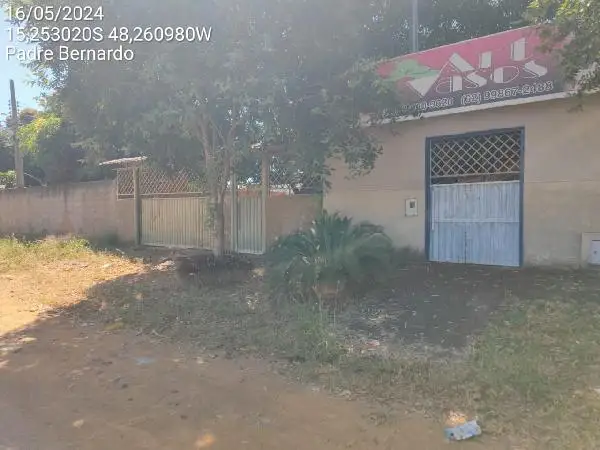 Imóvel em leilão - RUA DA PAZ, N. SN, QD 49 LT 02 SETOR A, Vila Divineia, PADRE BERNARDO, GO