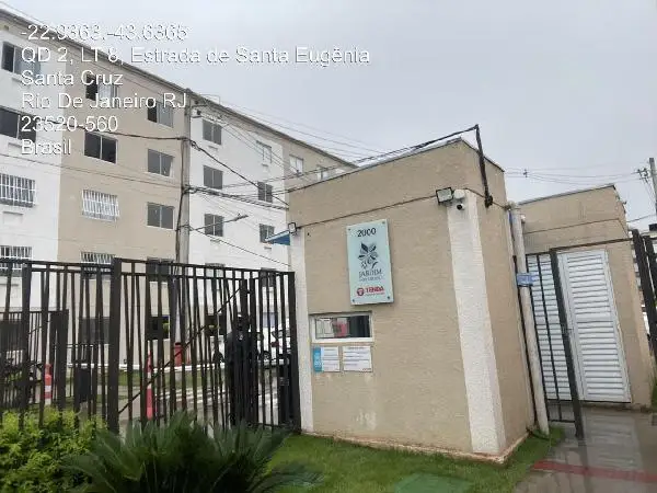 Imóvel em leilão - ESTRADA DE SANTA EUGENIA, N. 2000, Apto 404, BL 02, SANTA CRUZ, RIO DE JANEIRO, RJ