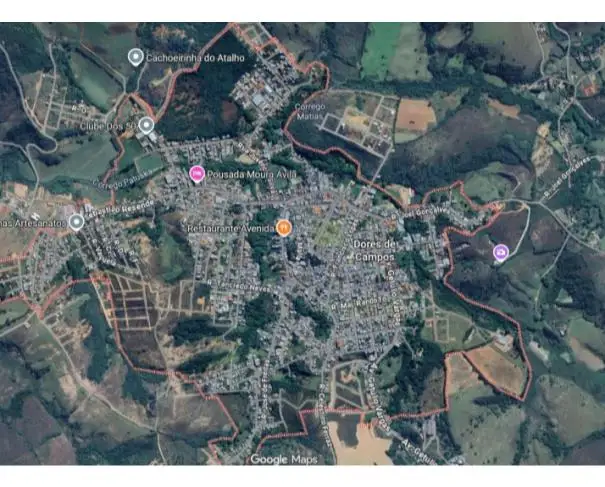 DORES DE CAMPOS/MG — Lotes de terrenos no bairro Alto da Caixa D'Água