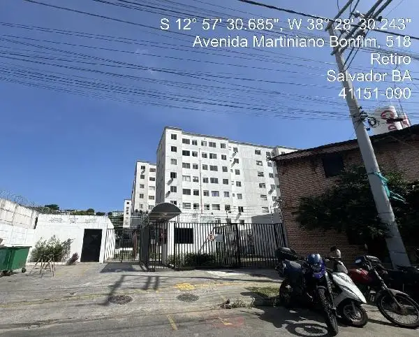 Imóvel em leilão - AVENIDA MARTINIANO BONFIM, N. 46, Apto 005, BL 02, RETIRO, SALVADOR, BA
