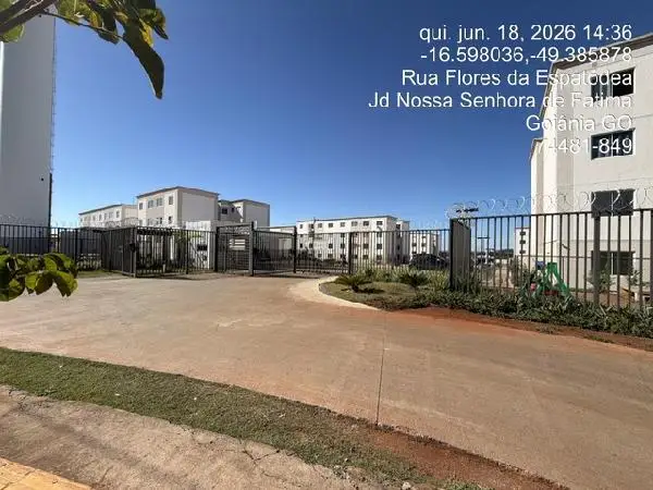 Imóvel em leilão - RUA FLORES DAESPATODIA, N. SN, Apto 203, 2º PAV BL 27 LT QD 09 E 10 VG 90 E 91, RESIDENCIAL FLORES DO CERRADO, GOIANIA, GO