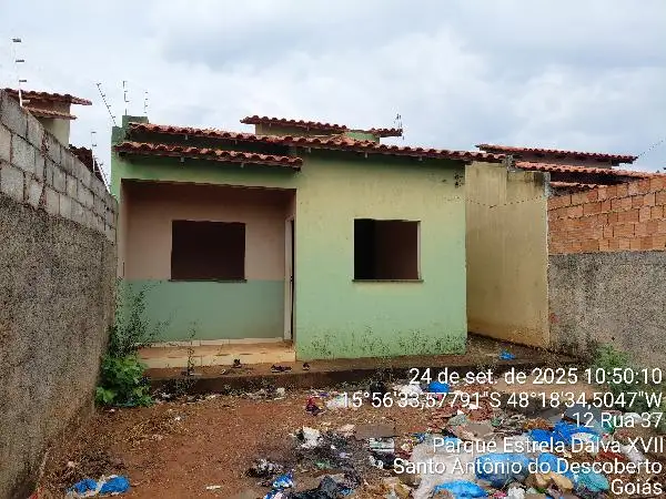 Imóvel em leilão - QUADRA 225, N. SN, LT 11 RUA 90, PARQUE ESTRELA DALVA XVI, SANTO ANTONIO DO DESCOBERTO, GO