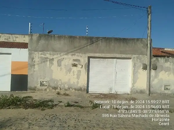 Imóvel em leilão - RUA SALVINA MACHADO DE ALMEIDA, N. 584, CASA B  LT 12, VERTENTE, HORIZONTE, CE