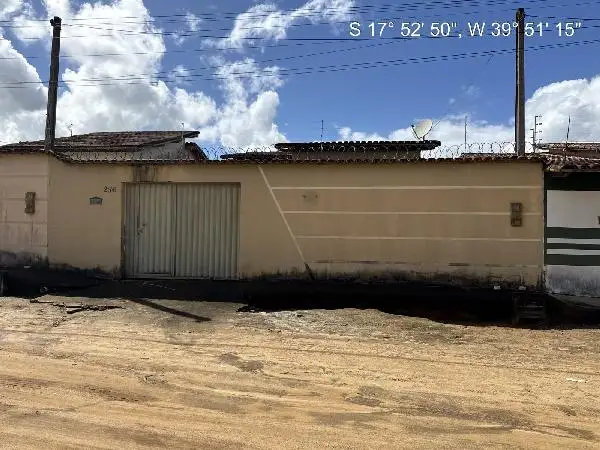 Imóvel em leilão - AV. EULÁLIA TEIXEIRA, N. 236, LT 02 QD 11, BONSUCESSO, NOVA VICOSA, BA