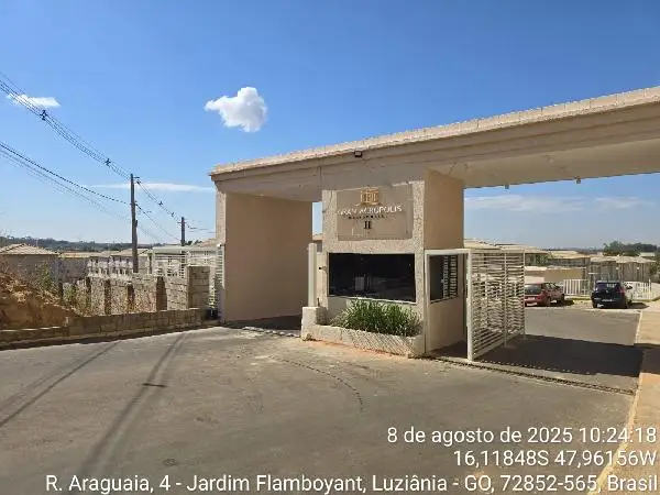 Imóvel em leilão - RUA ARAGUAIA, N. SN, Apto 202, DUPLEX, BL 31, GLEBA GA5, FAZENDA SAIA VELHA, LUZIANIA, GO