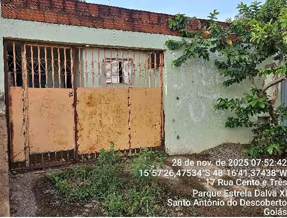 Imóvel em leilão - QUADRA 64, N. SN, LT 17A, PARQUE ESTRELA DALVA XI, SANTO ANTONIO DO DESCOBERTO, GO