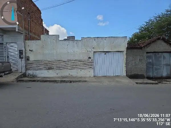 Imóvel em leilão - RUA VICENTE GOMES DE ALMEIDA, N. 735, LT 22 QD C, BODOCONGO, CAMPINA GRANDE, PB
