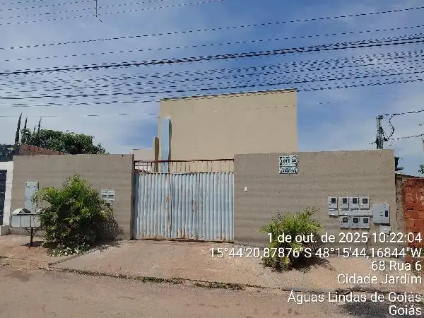 Imóvel em leilão - QUADRA 68, N. SN, Apto 103, LT 26, RUA 06, CIDADE JARDIM, AGUAS LINDAS DE GOIAS, GO