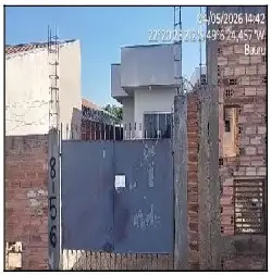 Imóvel em leilão - RUA CLOVIS DA SILVA GOMES, N. 8-56, LOTE 20-B QUADRA A, RESIDENCIAL PARQUE GRANJA CECILIA A, BAURU, SP