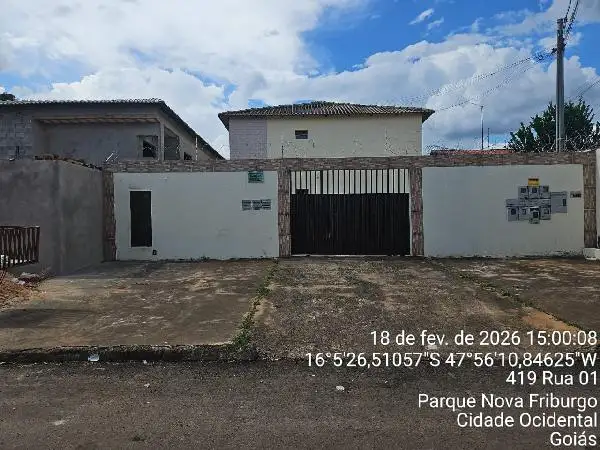 Imóvel em leilão - QUADRA 49, N. SN, Apto 201, LT 20 RUA 2 VG 201, PARQUE NOVA FRIBURGO B, CIDADE OCIDENTAL, GO