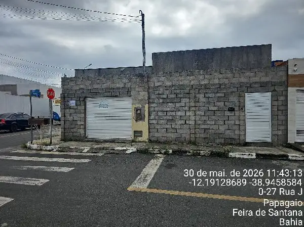 Imóvel em leilão - RUA PINDOBACU RUA J, N. SN, CS 27 LT 27 QD O, PQ VIVER PAPAGAIO, FEIRA DE SANTANA, BA
