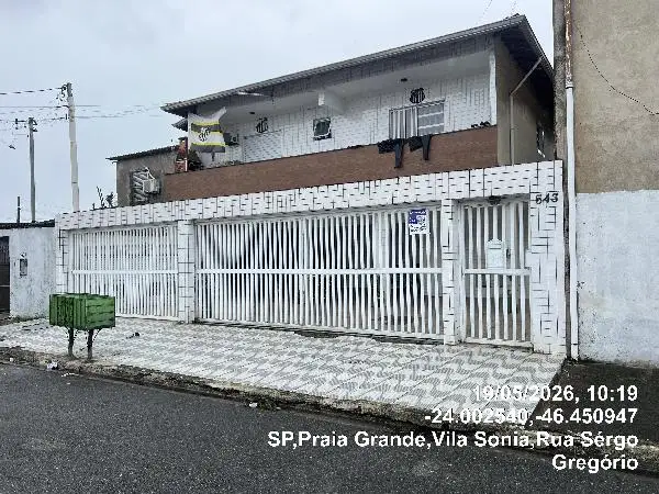 Imóvel em leilão - RUA MANOEL RODRIGUES DOS REIS, N. 543, CS 03, VILA SONIA, PRAIA GRANDE, SP