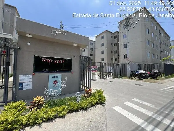 Imóvel em leilão - ESTRADA DE SANTA EUGENIA, N. 3000, Apto 207, BL 01, SANTA CRUZ, RIO DE JANEIRO, RJ