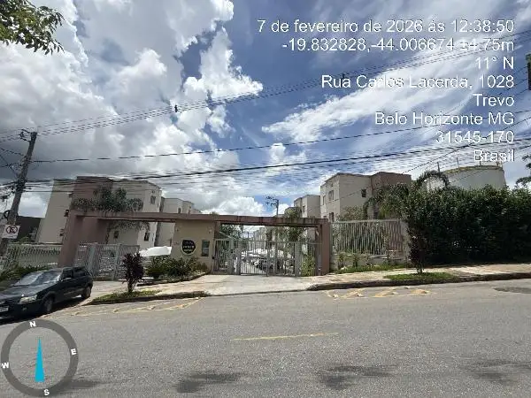 Imóvel em leilão - RUA CARLOS LACERDA, N. 941, Apto 202, BL 07 VG 111 LT 15 QD 40, TREVO, BELO HORIZONTE, MG