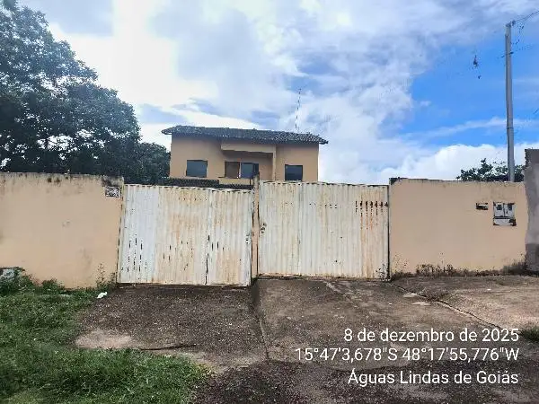 Imóvel em leilão - QUADRA 26, N. SN, Apto 201, LT 16 RUA BAURU, JARDIM SANTA LUCIA, AGUAS LINDAS DE GOIAS, GO