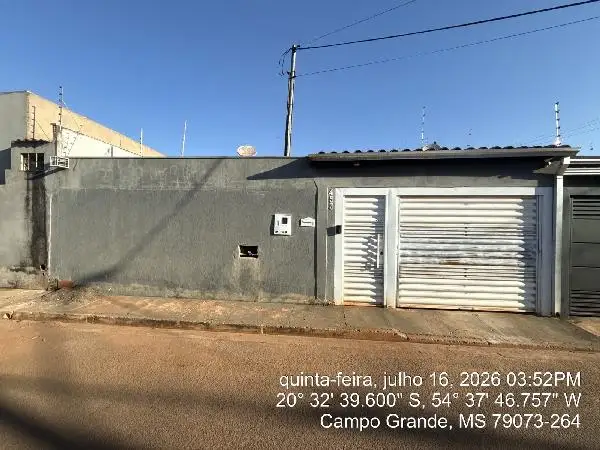 Leilão Extrajudicial de Casa em Campo Grande - Rua Ciro Azevedo, N. 453, Cs 01 Pav Terreo, Los Angeles