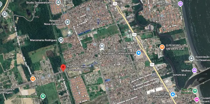 Terreno em leilão em Caraguatatuba