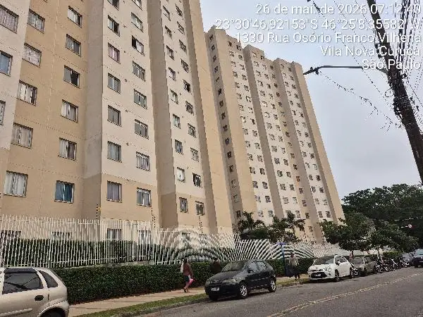 Imóvel em leilão - RUA OSORIO FRANCO VILHENA, N. 1260, Apto 704, BL B, VILA NOVA CURUCA, SAO PAULO, SP