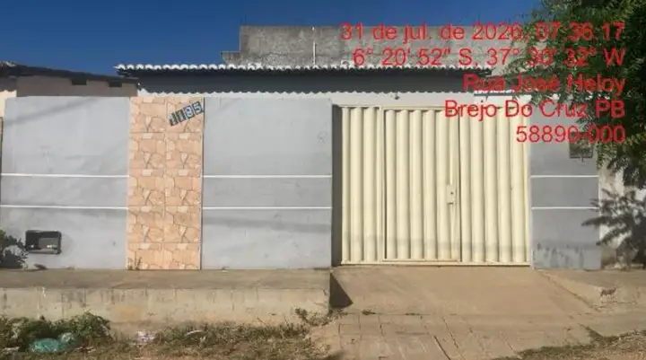 Casa em leilão em Brejo do Cruz