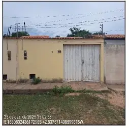 Imóvel em leilão - RUA E, N. 245, LT 04B, QD 50, CS 245, SUCESSÃO, TIMON, MA