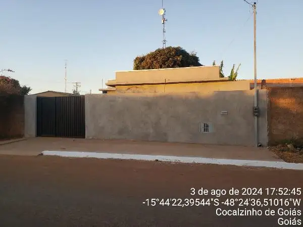 Imóvel em leilão - RUA I, N. SN, QD 03, LT 07E, LOT GIRASSOL RESIDEN, COCALZINHO DE GOIAS, GO