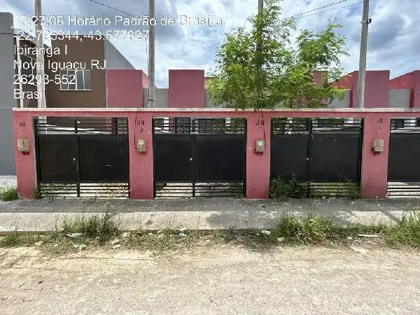 Imóvel em leilão - RUA DEZ, N. 20, CS 03 PARTE LT 02 QD M, CABUCU, NOVA IGUACU, RJ