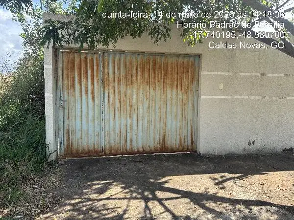 Imóvel em leilão - AVENIDA CENTRAL, N. 289, LT 39B QD 33, RES CAMI DO LAGO II, CALDAS NOVAS, GO