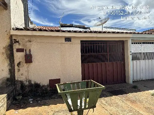 Imóvel em leilão - RUA JABOTICABAL, N. SN, CS 01, JARDIM DO INGA, LUZIANIA, GO