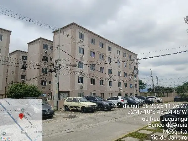 Imóvel em leilão - RUA JACUTINGA, N. 60, Apto 101, BL 09, LT 20, QD 70, VILA NORMA, MESQUITA, RJ