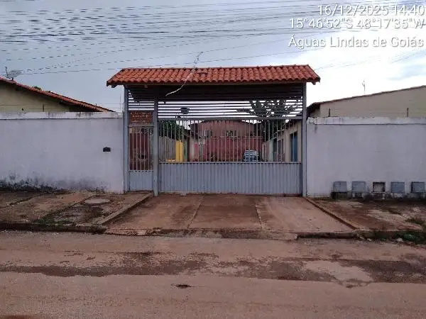 Imóvel em leilão - QD 42, LT 21, N. SN, CS F, JARDIM SANTA LUCIA, AGUAS LINDAS DE GOIAS, GO