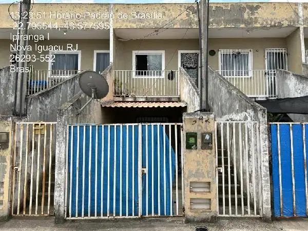 Imóvel em leilão - RUA DOIS, N. 392, CS 01 PARTE LT 36 QD I, IPIRANGA, NOVA IGUACU, RJ